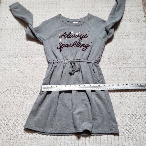 Wonder Nation Always Sparkling Dress Size L 10-12 - Picture 11 of 12